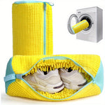 Heavy-Duty Shoe Washing Machine Bag with Zipper & Soft Protective Lining