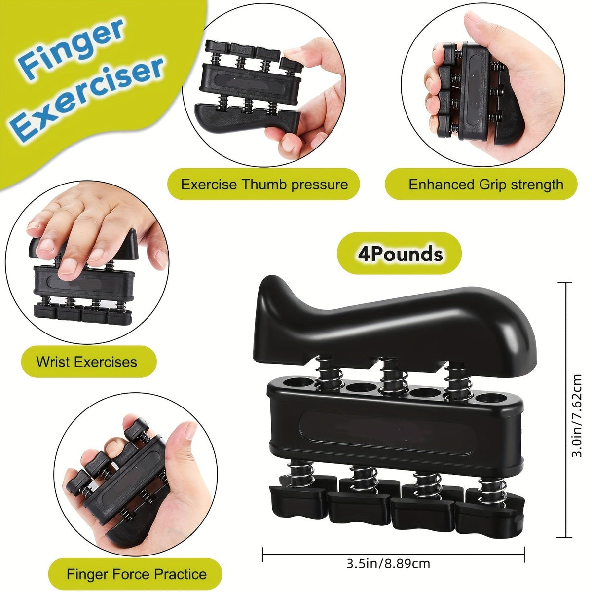 5-in-1 Hand Trainer Set for Strengthening Hands and Forearms