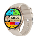 Waterproof Smartwatch with Blood Sugar, Blood Pressure, Blood Oxygen, and Sleep Monitoring Features