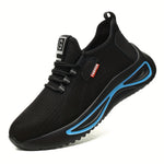 Men's Lightweight Breathable Safety Shoes with Steel Toe Protection