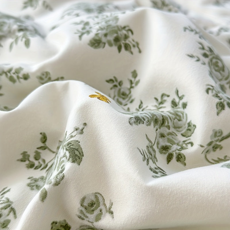 Lightweight Floral Summer Quilt for Breathable Sleep Comfort