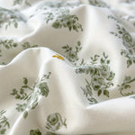 Lightweight Floral Summer Quilt for Breathable Sleep Comfort