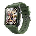 Waterproof Smartwatch with Blood Sugar, Blood Pressure, Blood Oxygen, and Sleep Monitoring Features