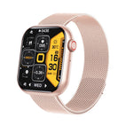 Waterproof Smartwatch with Blood Sugar, Blood Pressure, Blood Oxygen, and Sleep Monitoring Features