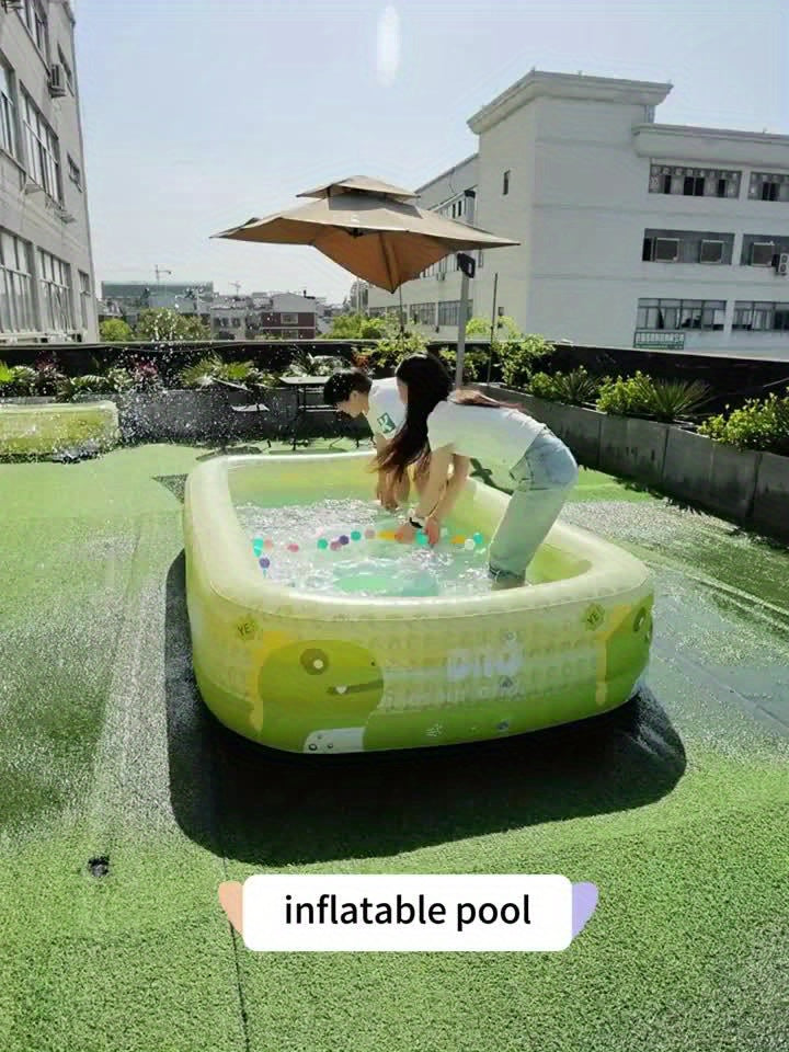 Dinosaur Inflatable Pool – Safe, Enjoyable, and Cozy