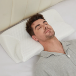Anti-Snore Pillow | Ergonomic Neck and Head Support | White