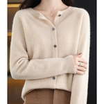 Women's O-Neck Cardigan