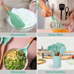 11-Piece Silicone Kitchen Utensil Set