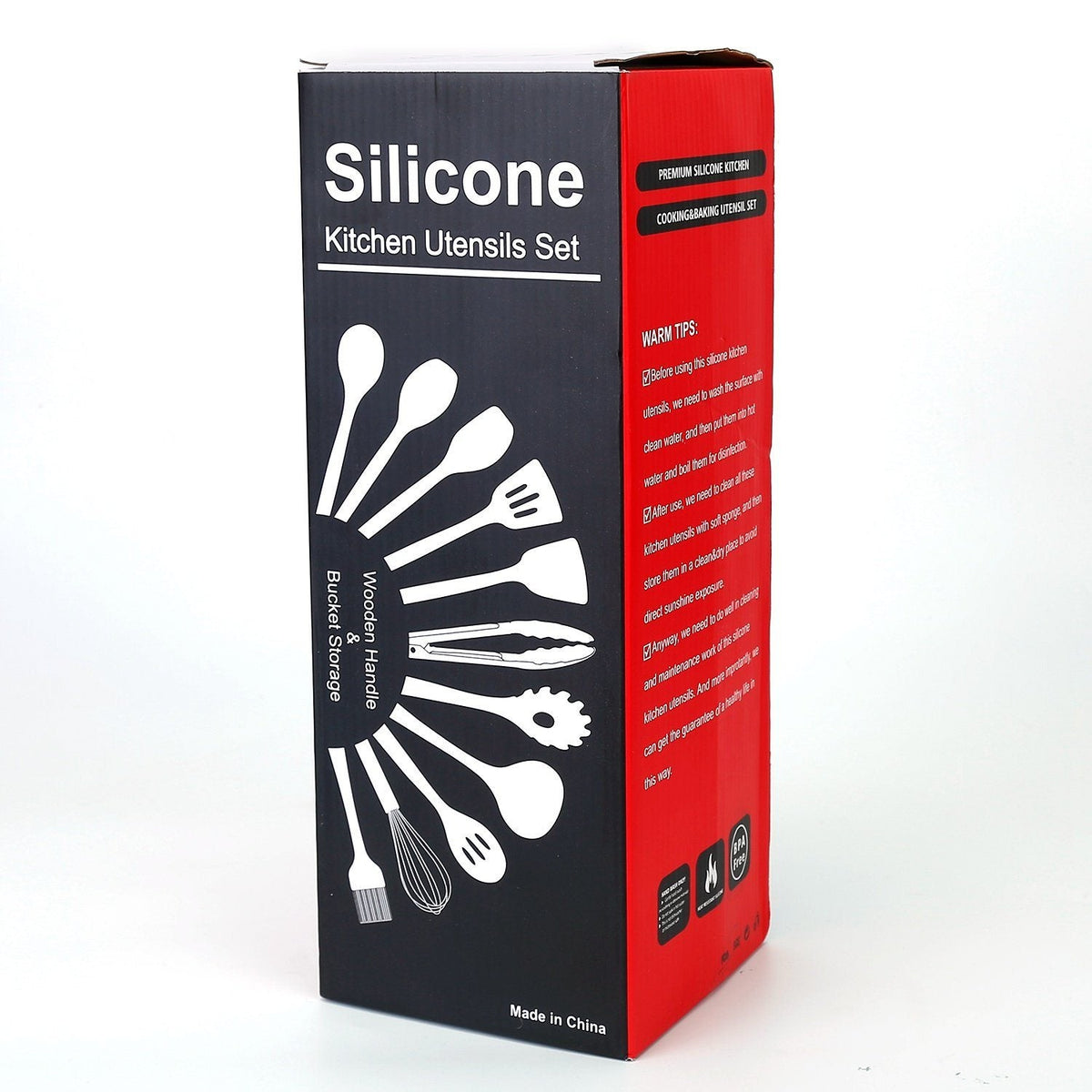 11-Piece Silicone Kitchen Utensil Set
