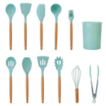 11-Piece Silicone Kitchen Utensil Set