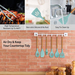 11-Piece Silicone Kitchen Utensil Set