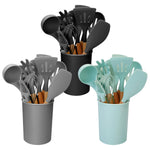 11-Piece Silicone Kitchen Utensil Set