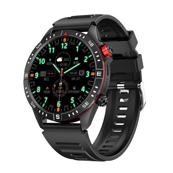 Waterproof Smartwatch with Blood Sugar, Blood Pressure, Blood Oxygen, and Sleep Monitoring Features
