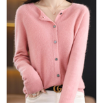 Women's O-Neck Cardigan