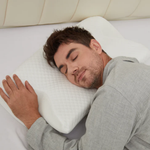 Anti-Snore Pillow | Ergonomic Neck and Head Support | White