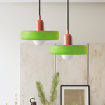 Artistic Bauhaus Pendant Light – Warm Light Hanging Lamp