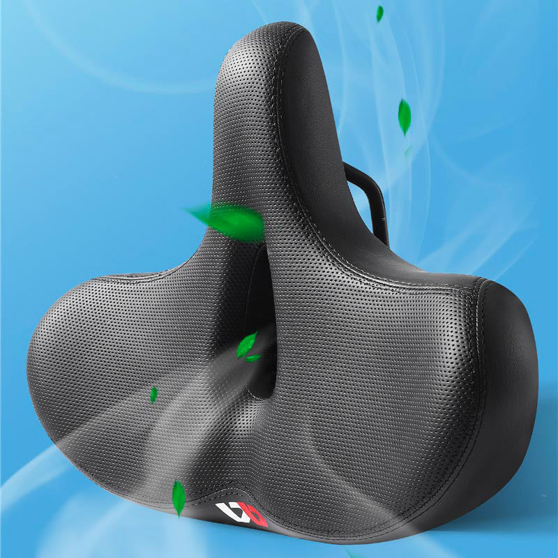 Comfortable Wide Bicycle Seat with Extra Padding for Ergonomic Riding