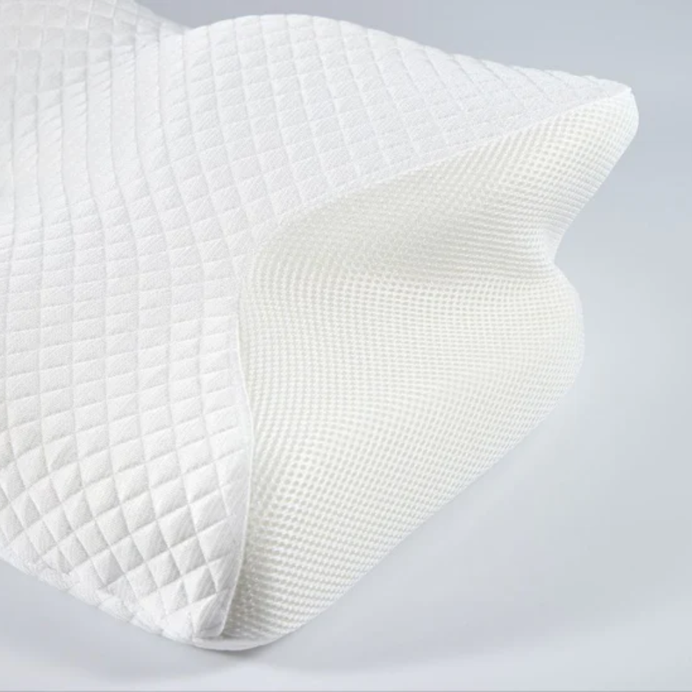 Anti-Snore Pillow | Ergonomic Neck and Head Support | White