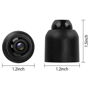 Compact Wireless HD Security Camera with Night Vision for Baby and Pet Monitoring