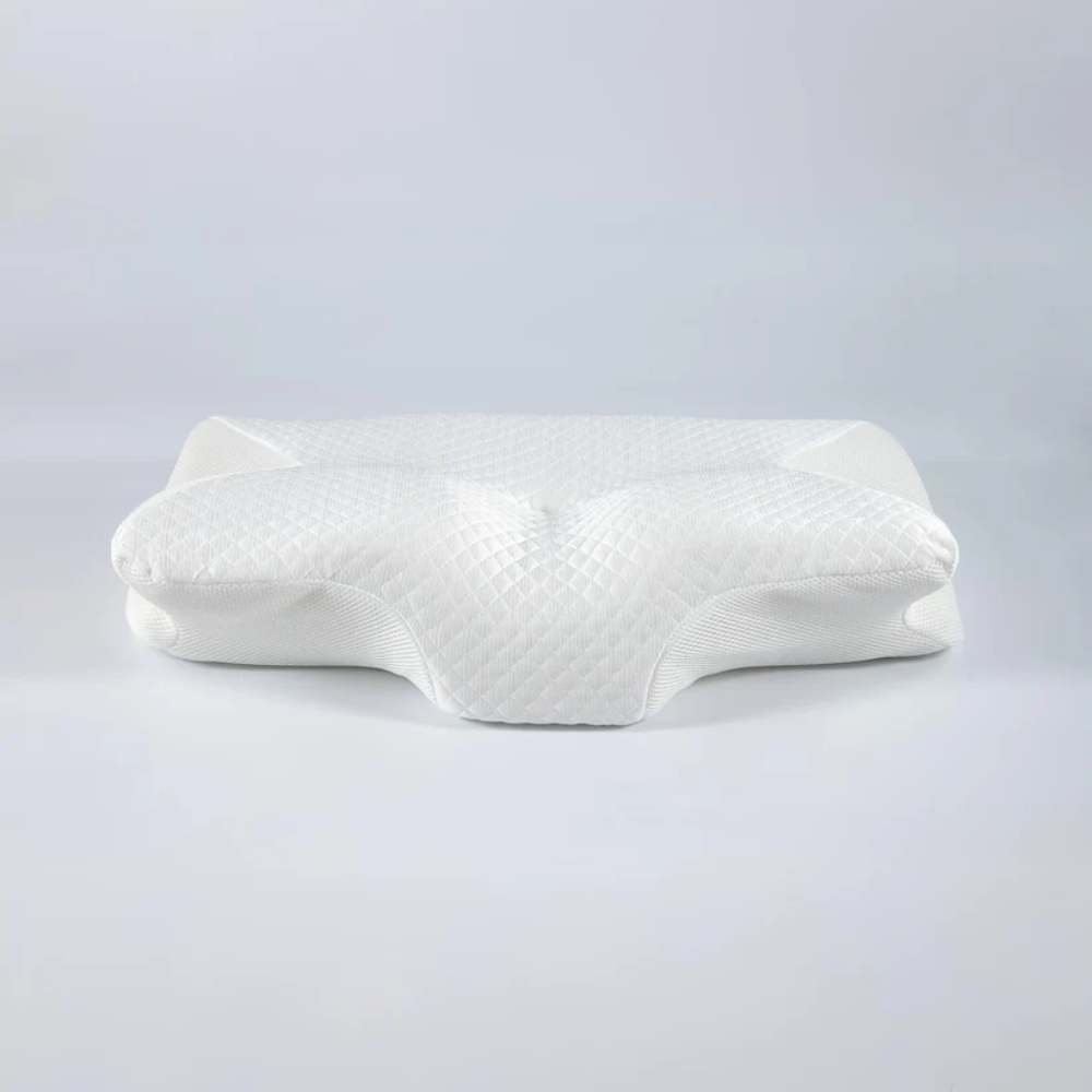 Anti-Snore Pillow | Ergonomic Neck and Head Support | White
