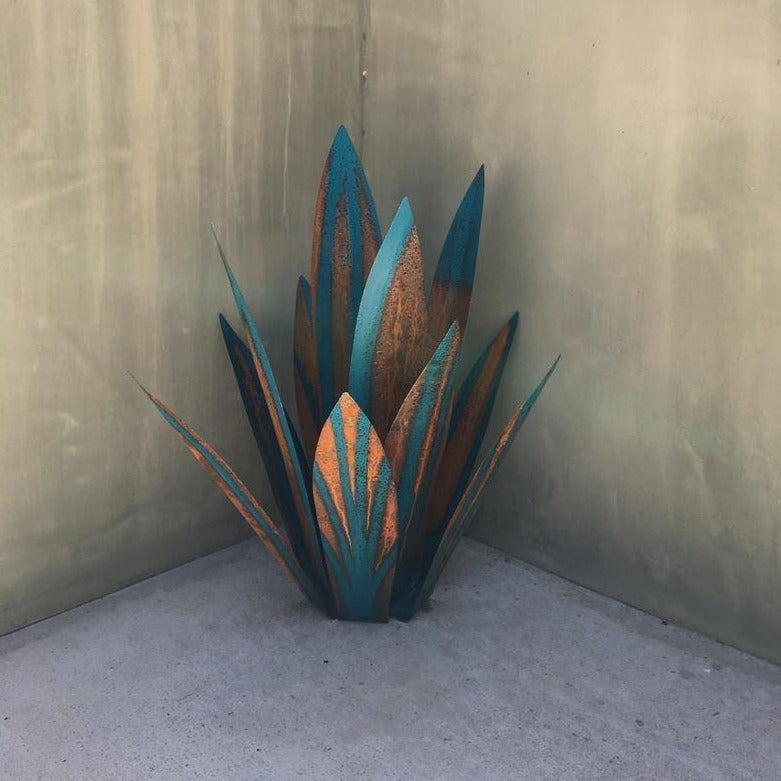 Waterproof Eternal Agave Rustic Sculpture | 50% DISCOUNT