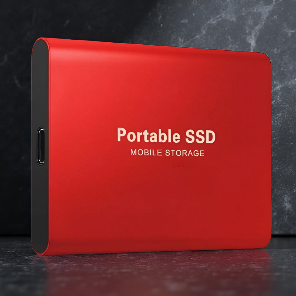 Lightweight Portable USB 3.1 Fast SSD for Computers and Laptops