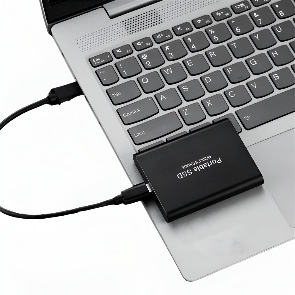 Lightweight Portable USB 3.1 Fast SSD for Computers and Laptops