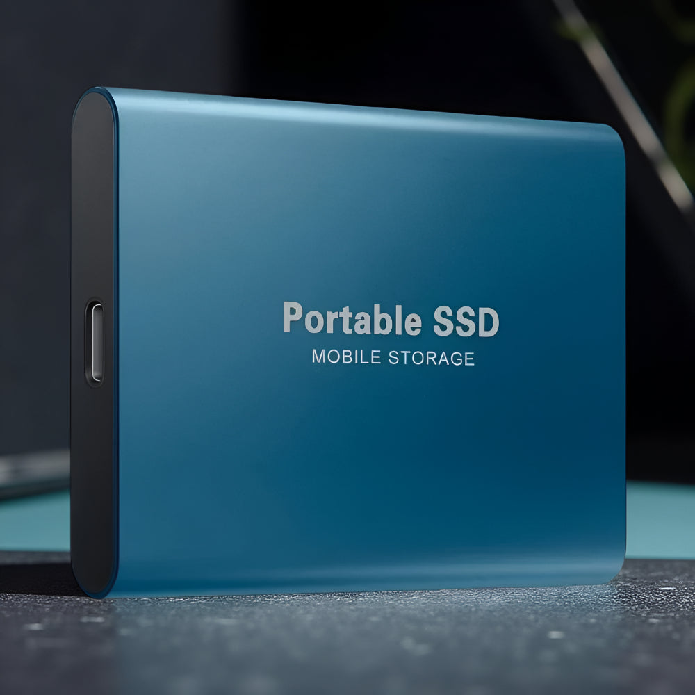 Lightweight Portable USB 3.1 Fast SSD for Computers and Laptops
