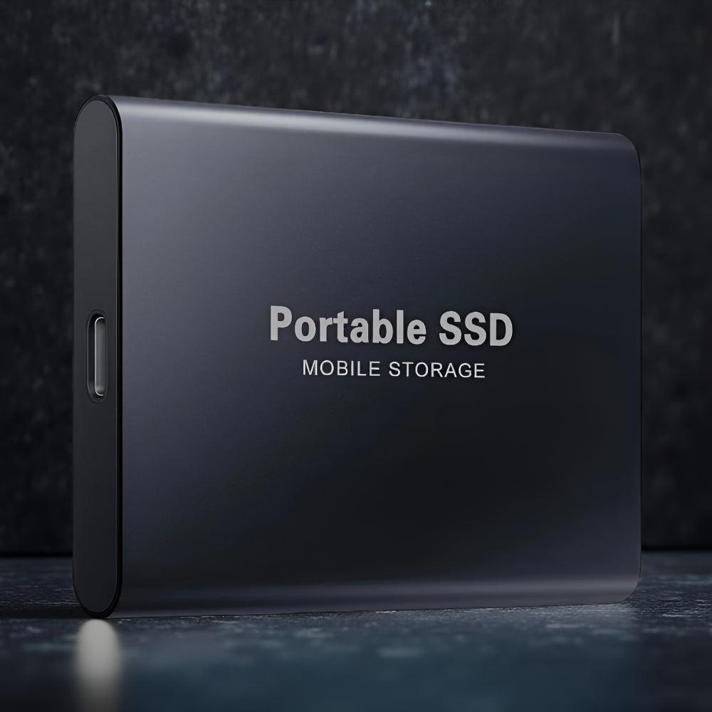 Lightweight Portable USB 3.1 Fast SSD for Computers and Laptops