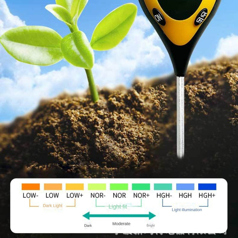 4-in-1 Professional Soil Moisture Meter
