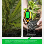 4-in-1 Professional Soil Moisture Meter