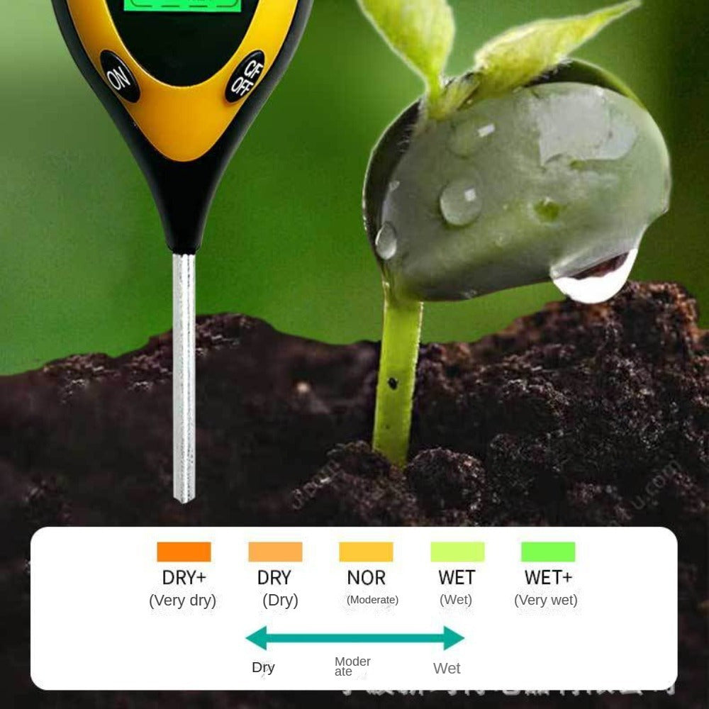 4-in-1 Professional Soil Moisture Meter