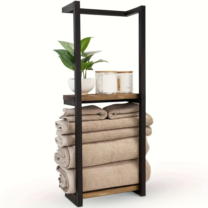 Compact Towel Rack - Perfect for an Organized Bathroom