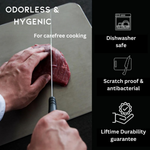 100% Medical Grade Titanium Cutting Board