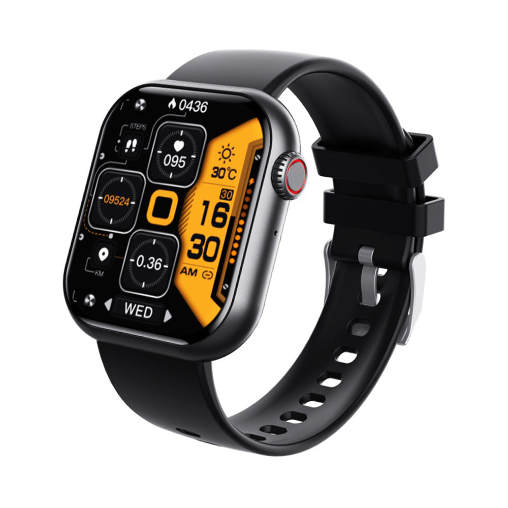 Waterproof Smartwatch with Blood Sugar, Blood Pressure, Blood Oxygen, and Sleep Monitoring Features