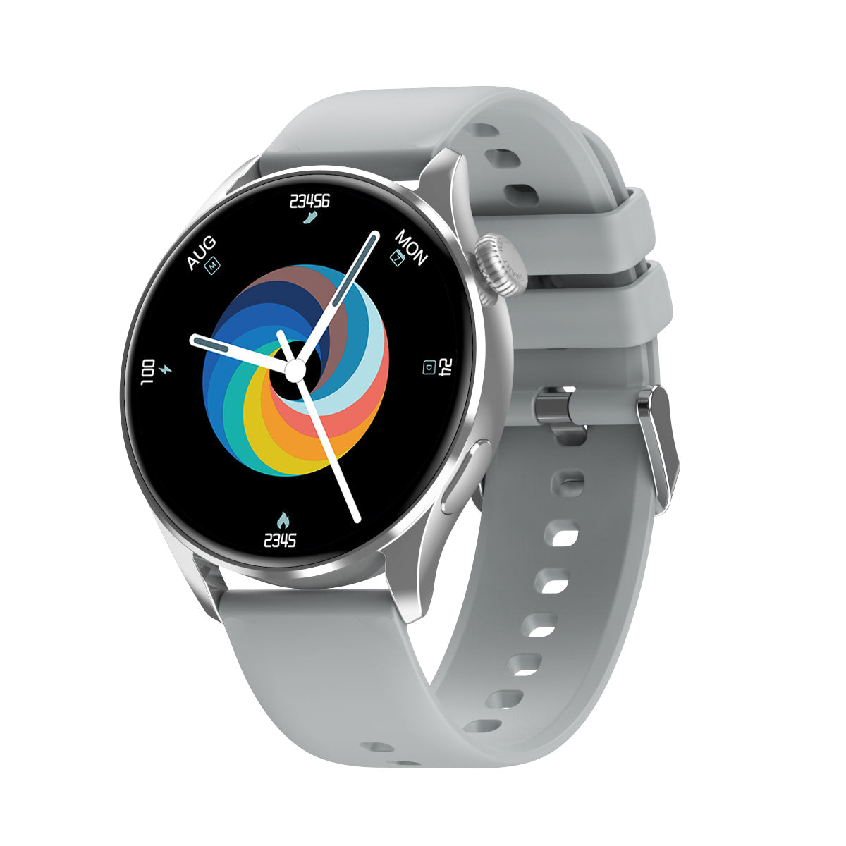 Waterproof Smartwatch with Blood Sugar, Blood Pressure, Blood Oxygen, and Sleep Monitoring Features