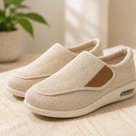 Cushioned Wide-Fit Shoes Designed for Sensitive and Swollen Feet