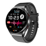 One-Click Blood Sugar, Blood Pressure, EKG/ECG, HRV Heart Monitoring Smartwatch