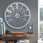 Silent Vintage Clock – Elegant Wall Accent