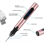 USB Rechargeable Engraving Pen | Precise and Quiet | Metal, Adjustable Speed
