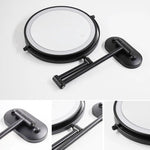 Rechargeable LED Magnifying Mirror | Sleek Design with Adjustable Lighting | Perfect for Makeup Application