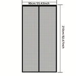 Magnetic Mosquito Mesh Door Curtain for Hands-Free Insect Protection