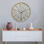 Silent Vintage Clock – Elegant Wall Accent