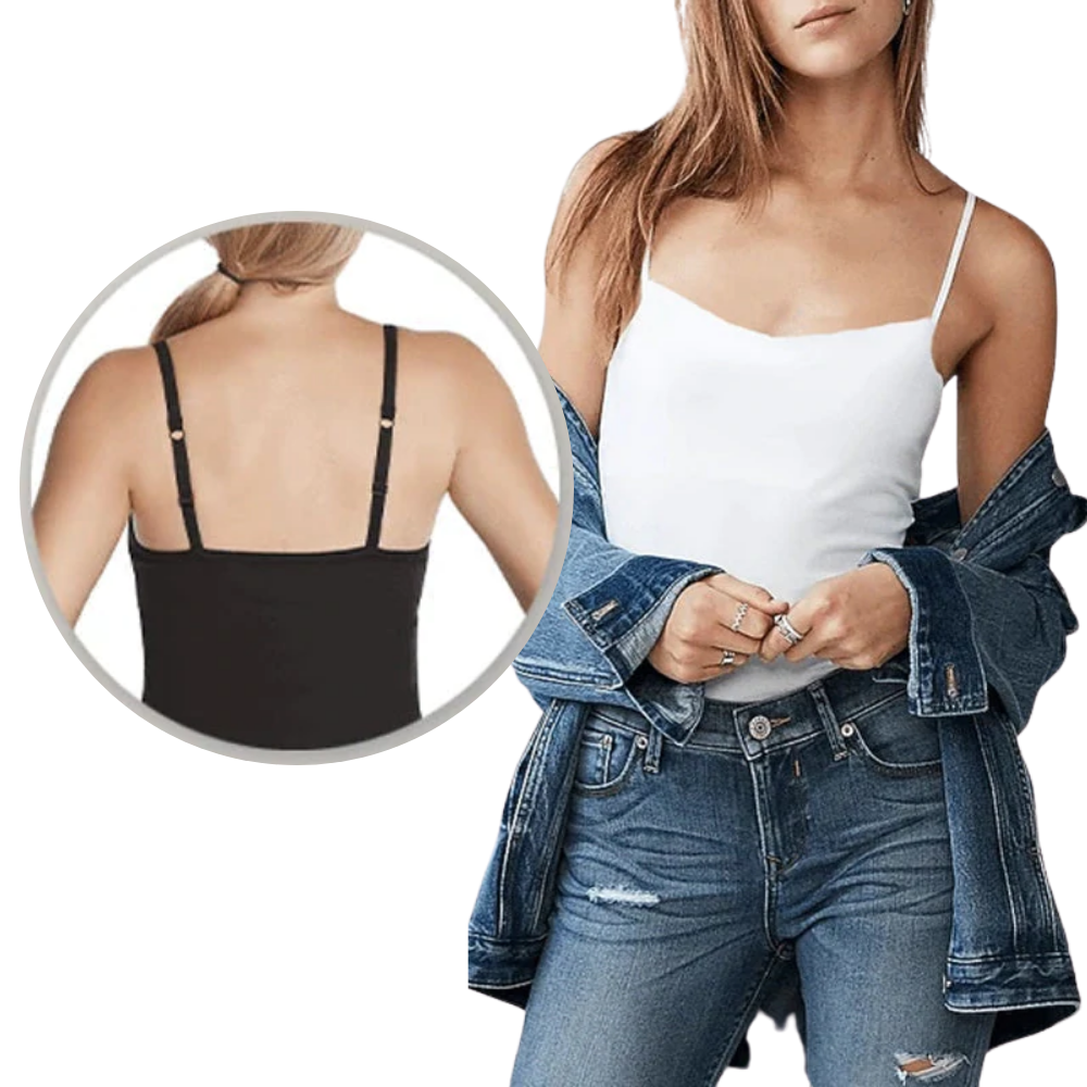 Women's Camisole with Integrated Bra