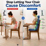 Ergonomic Coccyx Cushion for Comfortable, Pain-Free Sitting