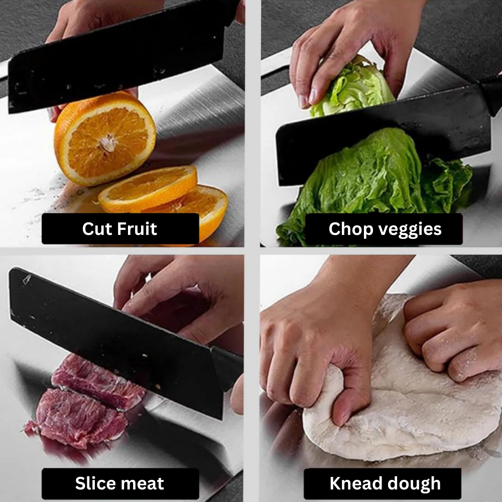 100% Medical Grade Titanium Cutting Board