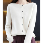 Women's O-Neck Cardigan