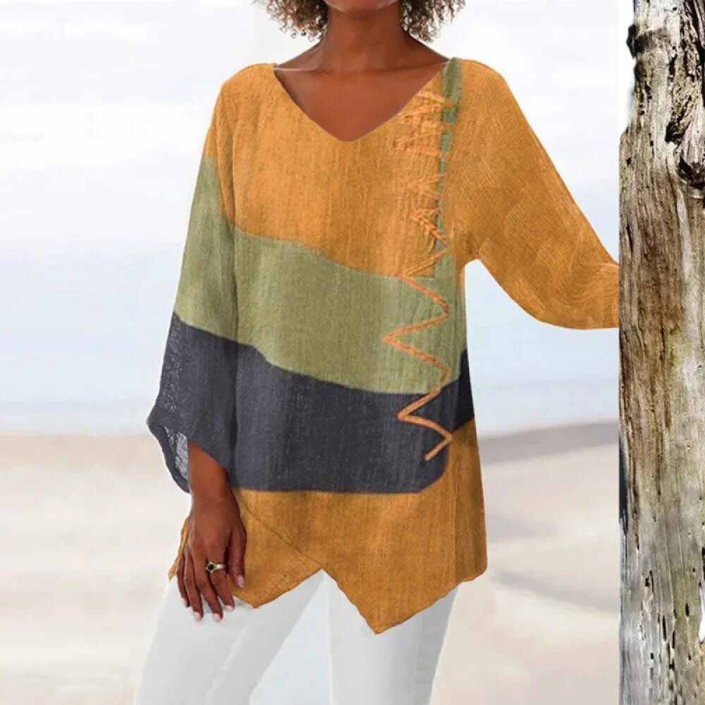 Chic Tricolor Shirt