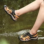 Men's Breathable and Sustainable Sandals for Active Summer Days