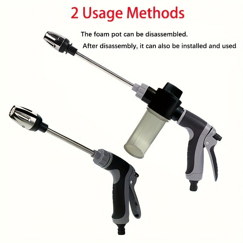 High-Pressure Garden and Car Wash Spray Gun
